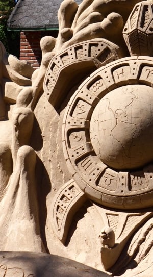 Work Of Art, Hewn, Sand, Sand Sculpture, history, shadow thumbnail