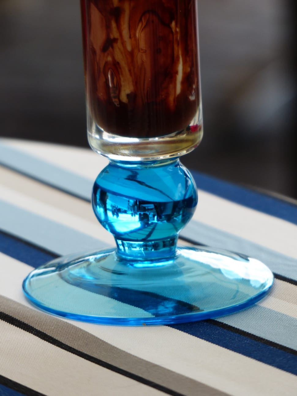 Ice Cream Sundae, Blue, Glass, drinking glass, blue preview