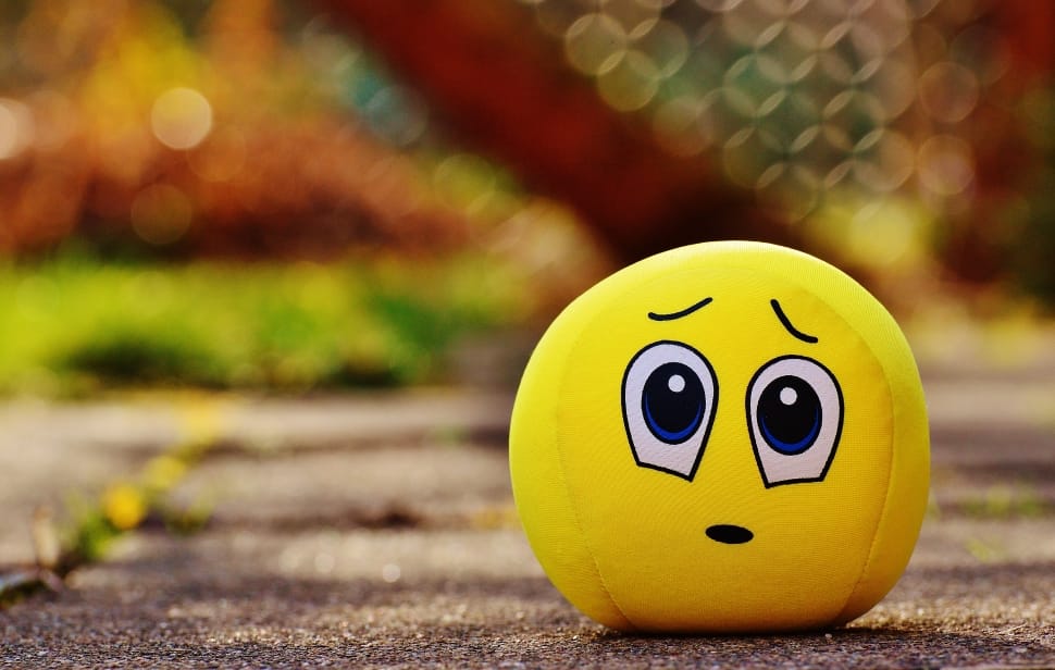 round yellow smiley emoticon plush toy preview