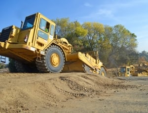 Earth Movers, Machinery, Heavy Equipment, construction industry, construction site thumbnail