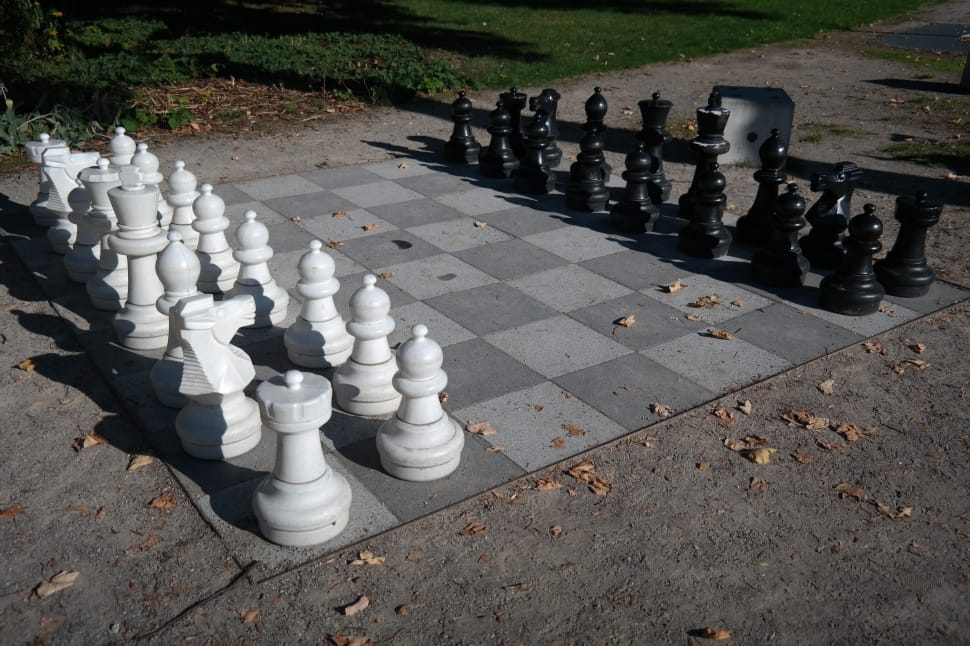 life size chess set preview