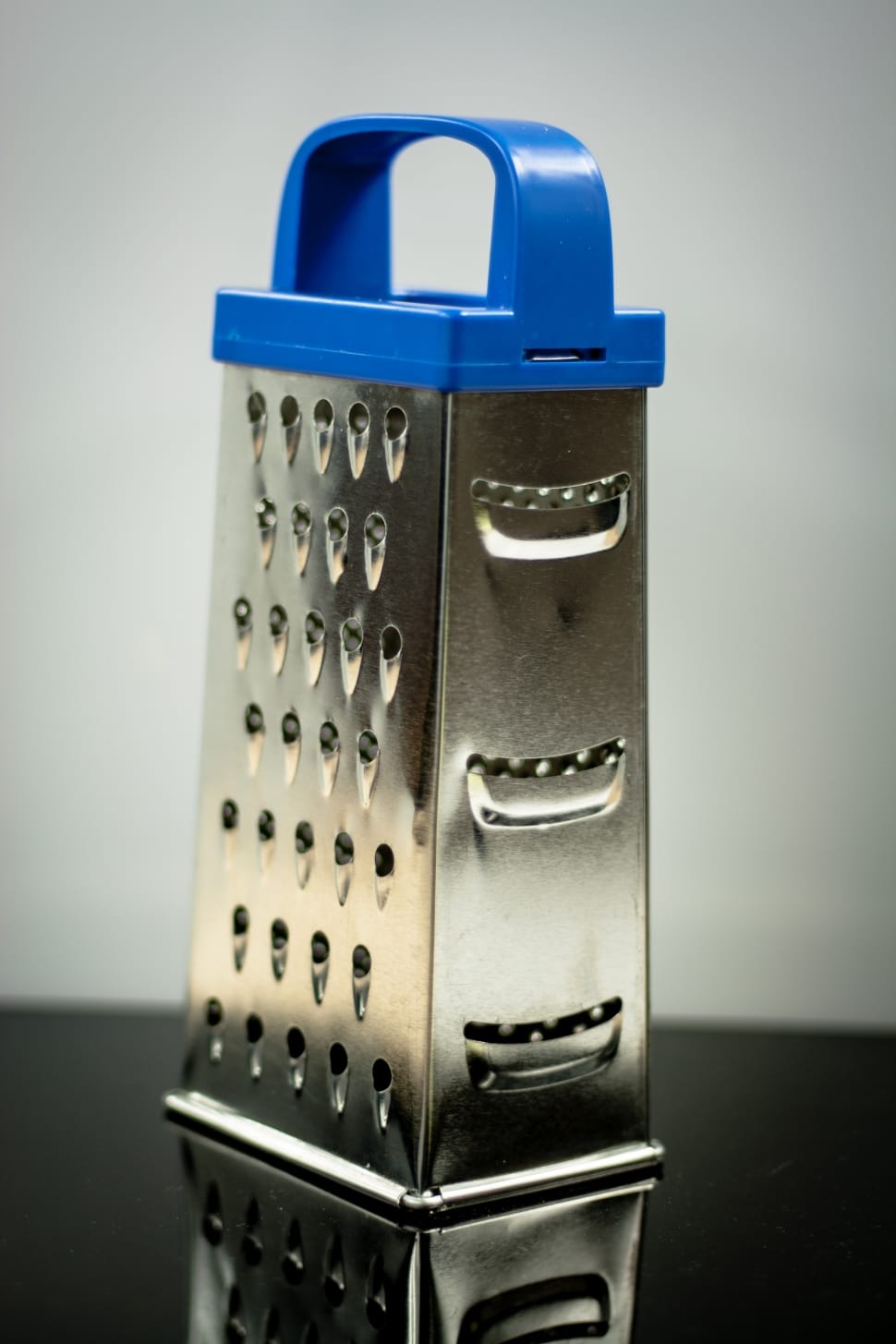 blue and silver grater preview
