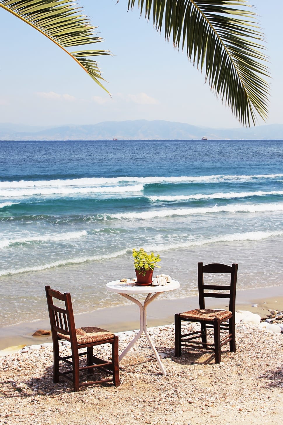 Beach, Romantic, Sea, Chair, Sand, sea, beach preview