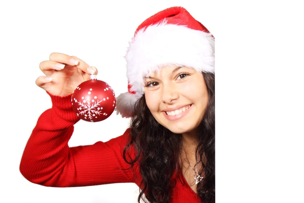 Board, Bauble, Female, Christmas, Claus, only women, smiling preview