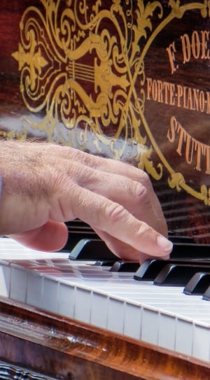 Music, Piano, Play, Hands, Keyboard, music, human hand thumbnail