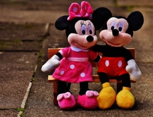 minnie and mickey mouse plush toys thumbnail