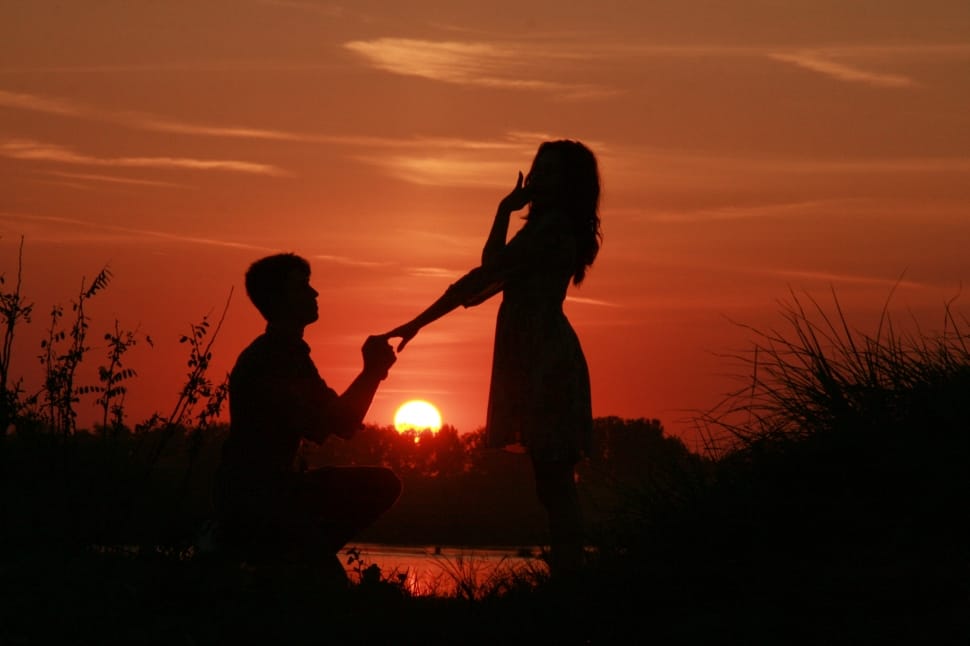 Image result for sunset couple