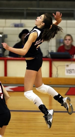 Volleyball, Athlete, Player, Spike, sport, motion thumbnail