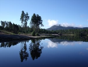 Lake, Reflection, Norway, Landscape, reflection, water thumbnail