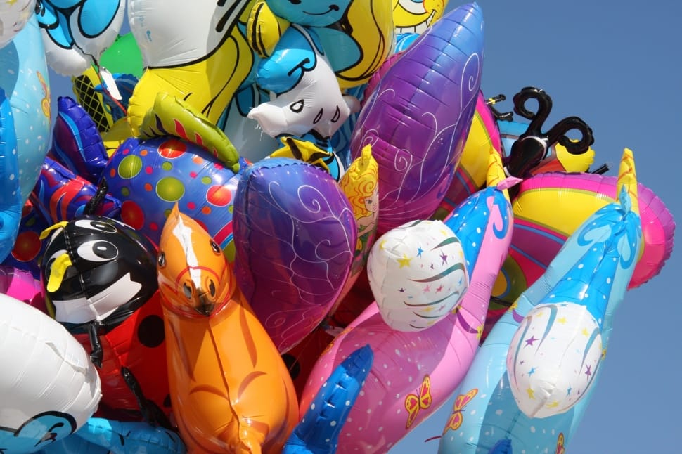 assorted character balloons preview