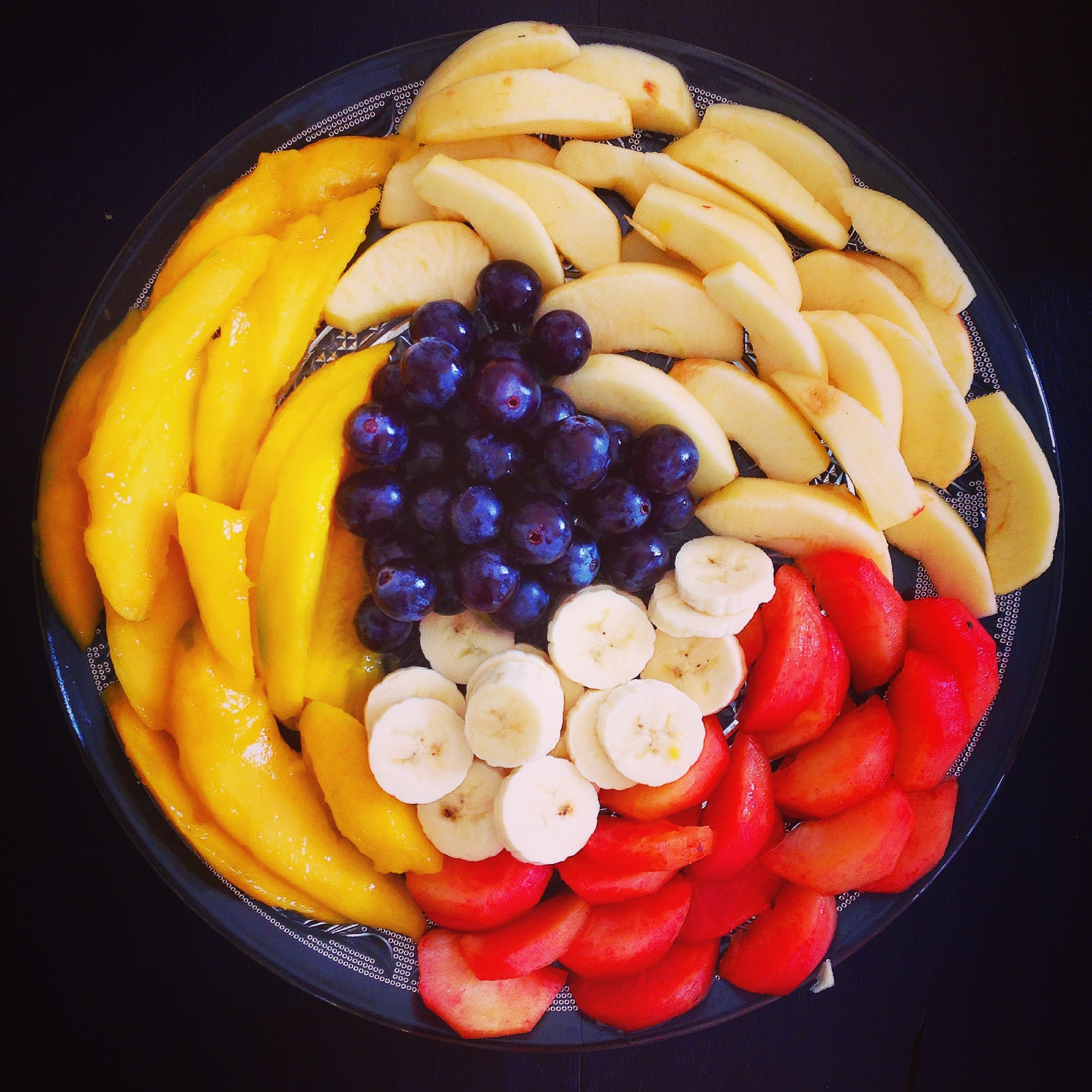assorted slice fruits