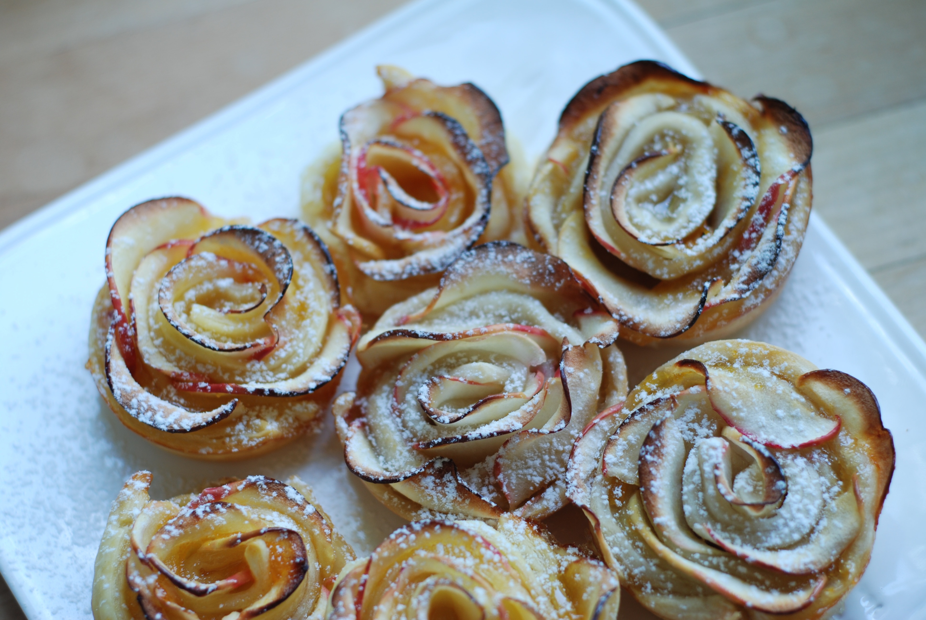 rose shaped breads