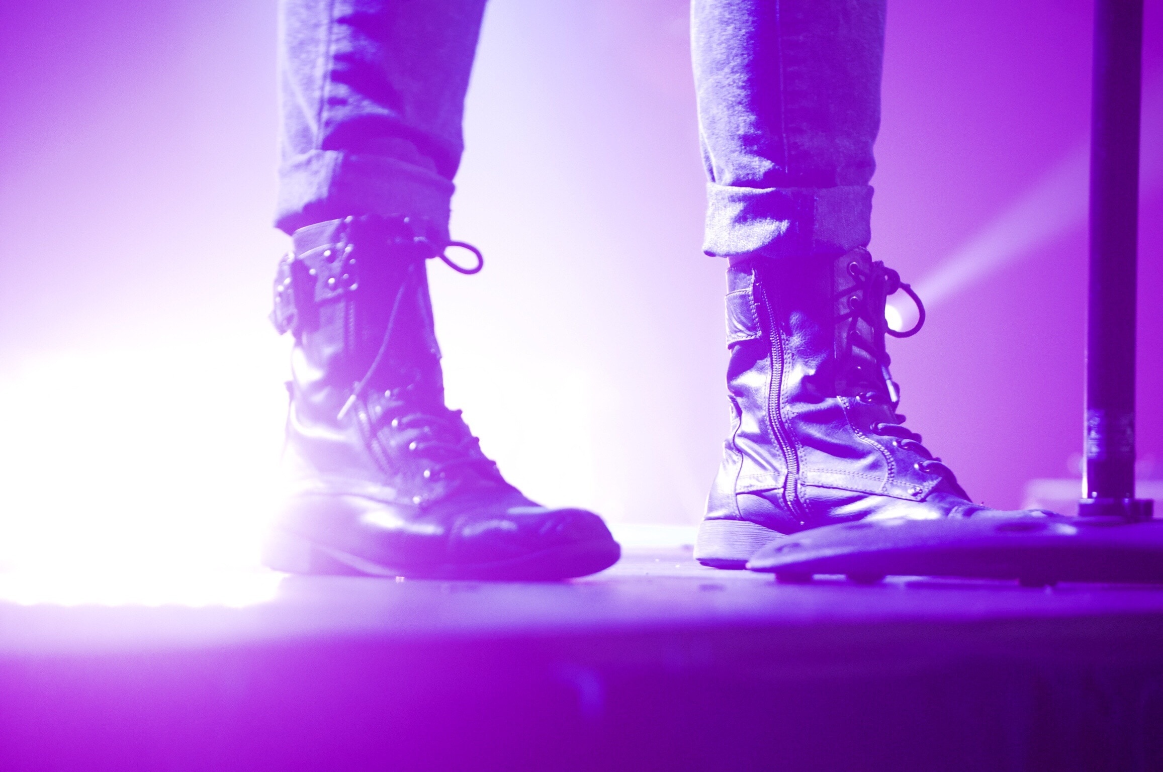 Boots, Feet, Glare, Night, Shoes, arts culture and entertainment, purple