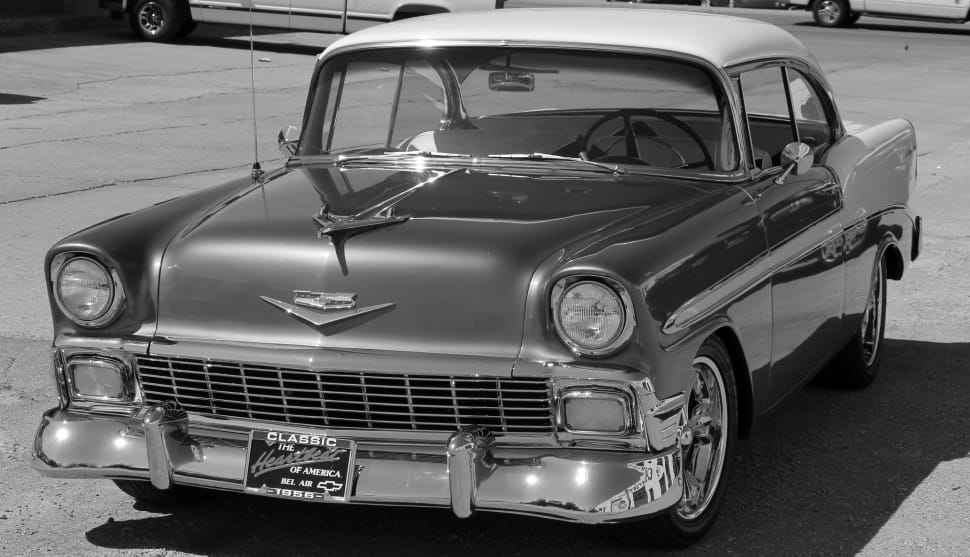 Chevrolet, Classic, 1956, Chevy, Bel Air, car, old-fashioned preview