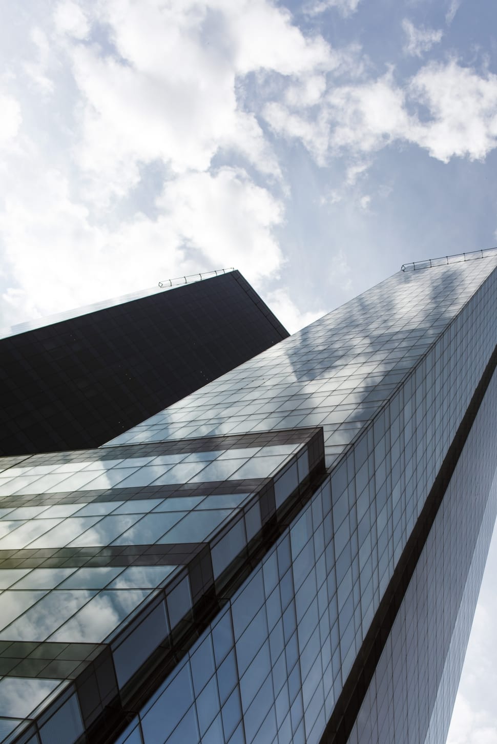 low angle of glass high raise building during daytime preview