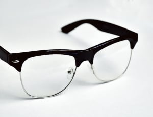 black framed eyeglass thumbnail