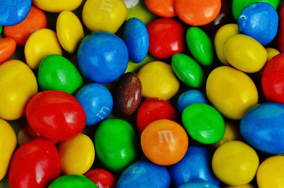 M And M, Sweetness, Delicious, M M'S, multi colored, large group of objects preview