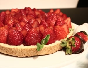 Strawberries, Pie, Sweet Space, strawberry, food and drink thumbnail