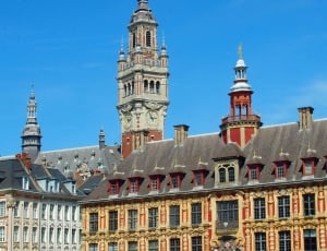 Belfry, Old Stock Exchange, Lille, architecture, building exterior thumbnail