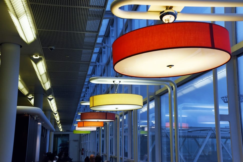 red and white lamp preview