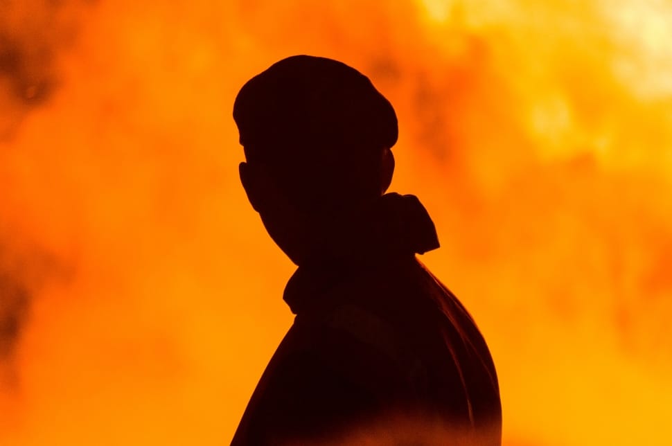 silhouette of a man preview