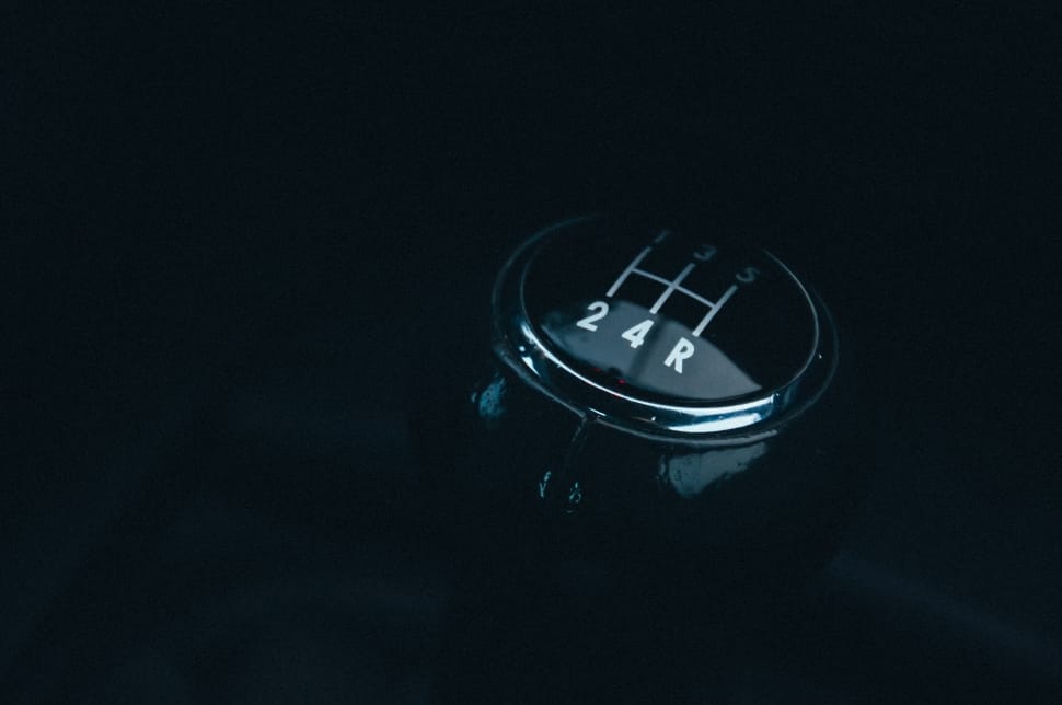 selective focus photography of manual gear shift lever preview