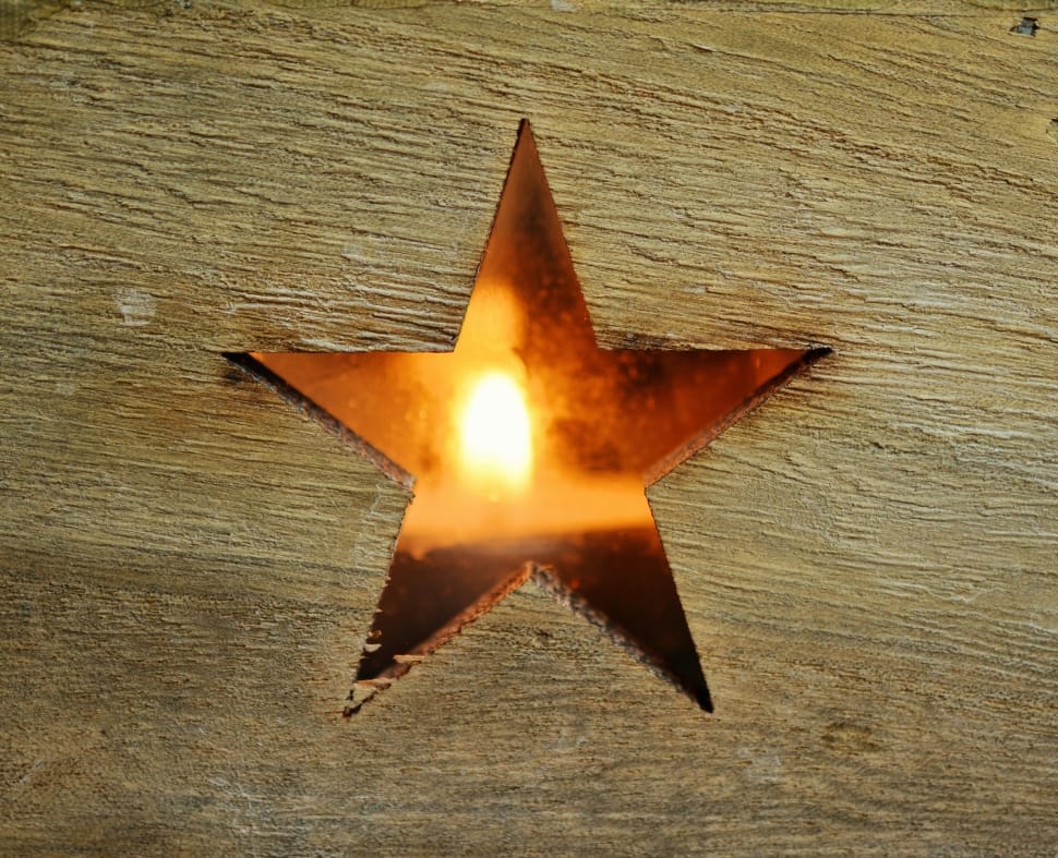 brown star decoration preview