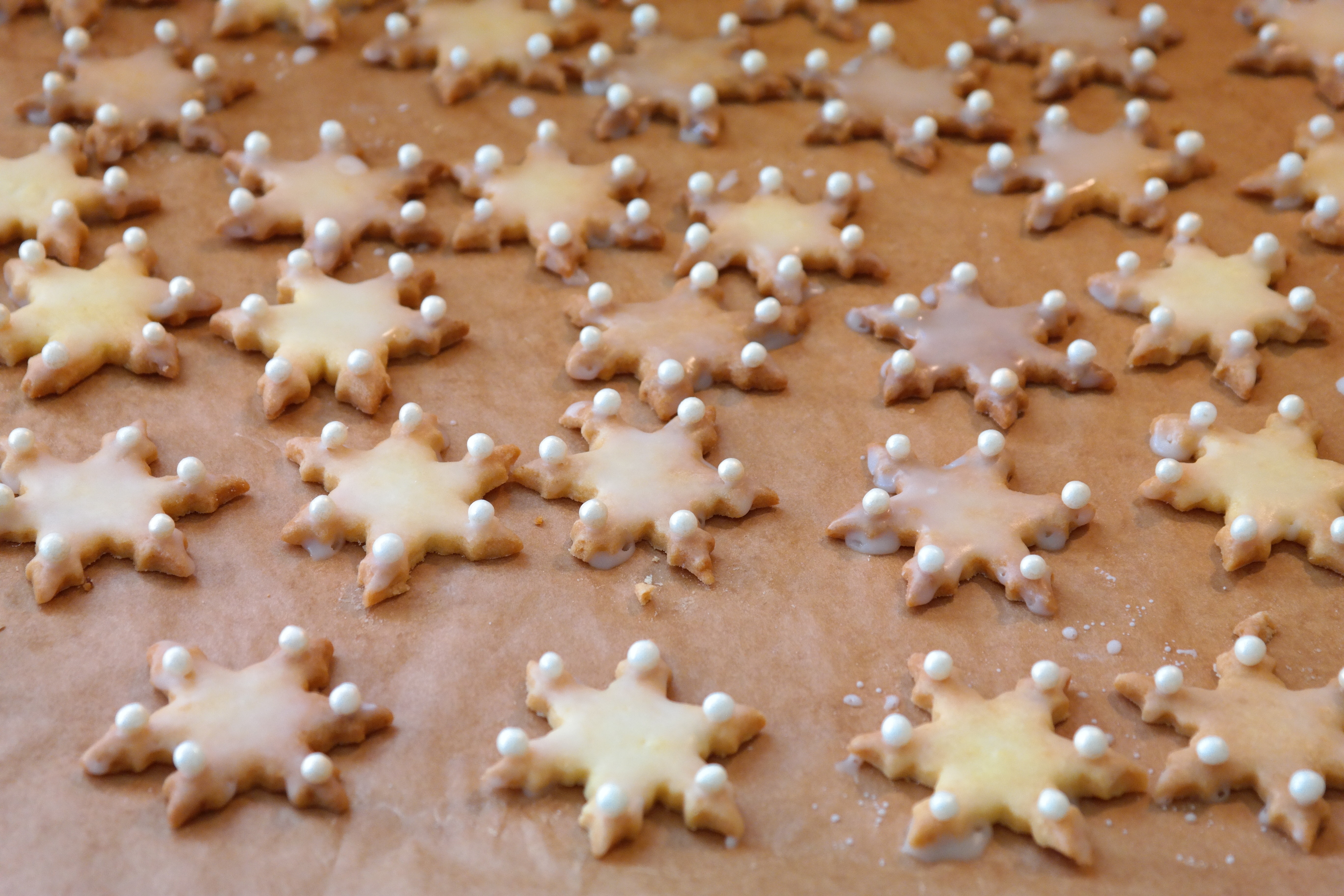 brown star cookies