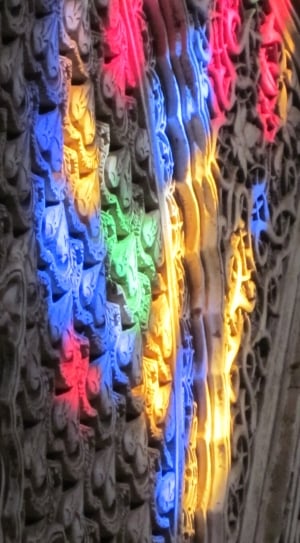 Alhambra, Colours, Stained Glass, Light, multi colored, variation thumbnail
