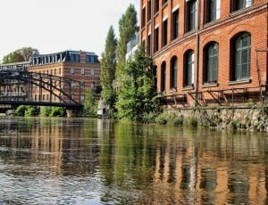 Karl Heine Canal, Water, Leipzig, Home, building exterior, reflection thumbnail