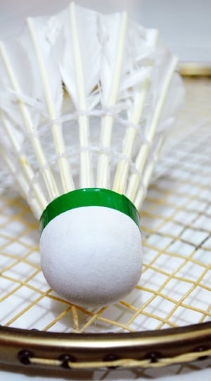 Shuttlecock, Racquet, Badminton, Game, food and drink, indoors thumbnail