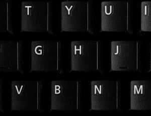 shallow focus photography of black computer keyboard thumbnail