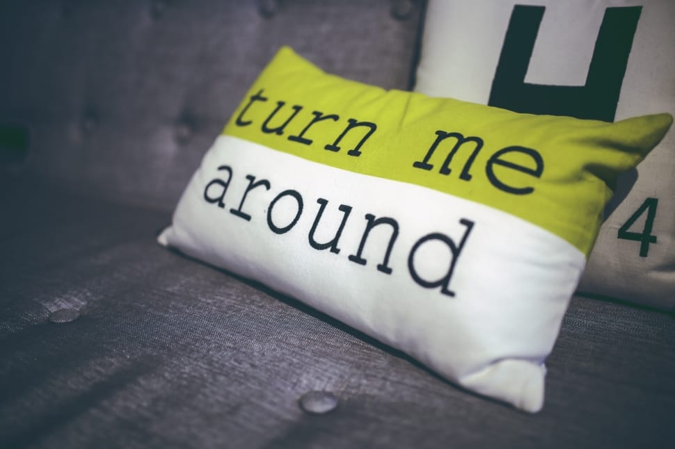 Pillow, Decor, Home, Turn, Me, danger, text preview