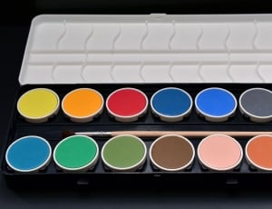 Paint Boxes, Malkasten, Paint, Color, in a row, variation thumbnail