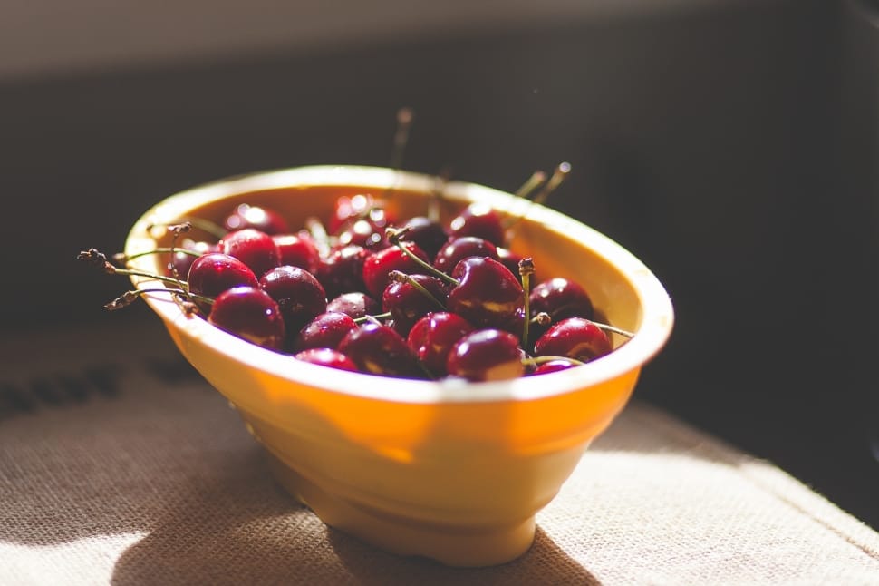 cherries in bowl preview