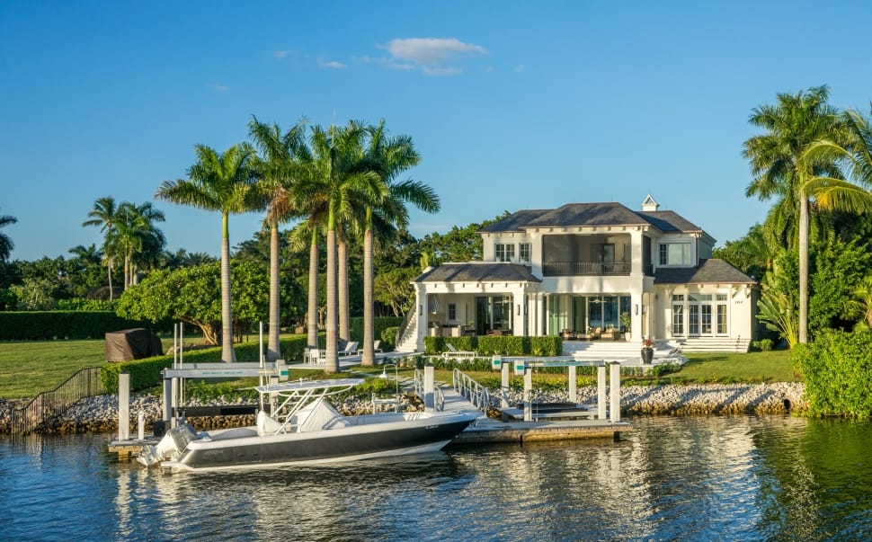 Florida, Boat, Coastline, Naples, Water, palm tree, luxury preview