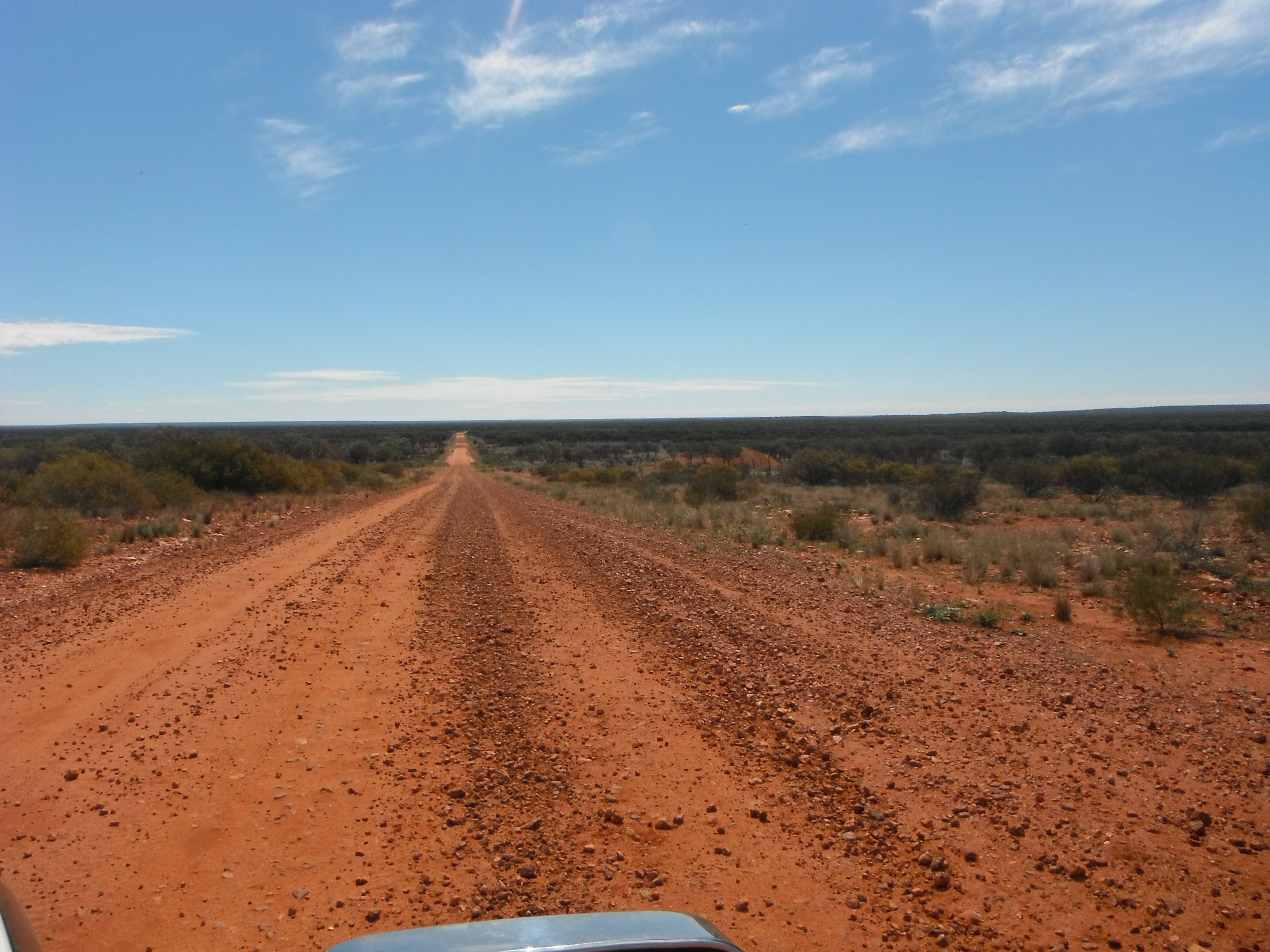 brown mud road