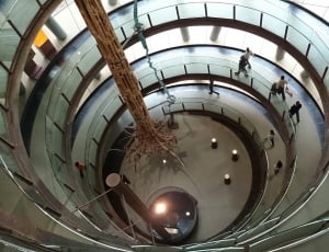Stairs, Cosmocaixa, Barcelona, Strudel, indoors, architecture thumbnail