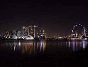 Singapore  cityscape at night thumbnail