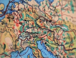 Land, Borders, Germany, Europe, Map, map, backgrounds thumbnail