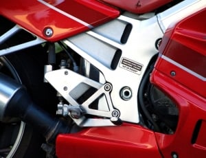 red and gray motorcycle metal frame thumbnail