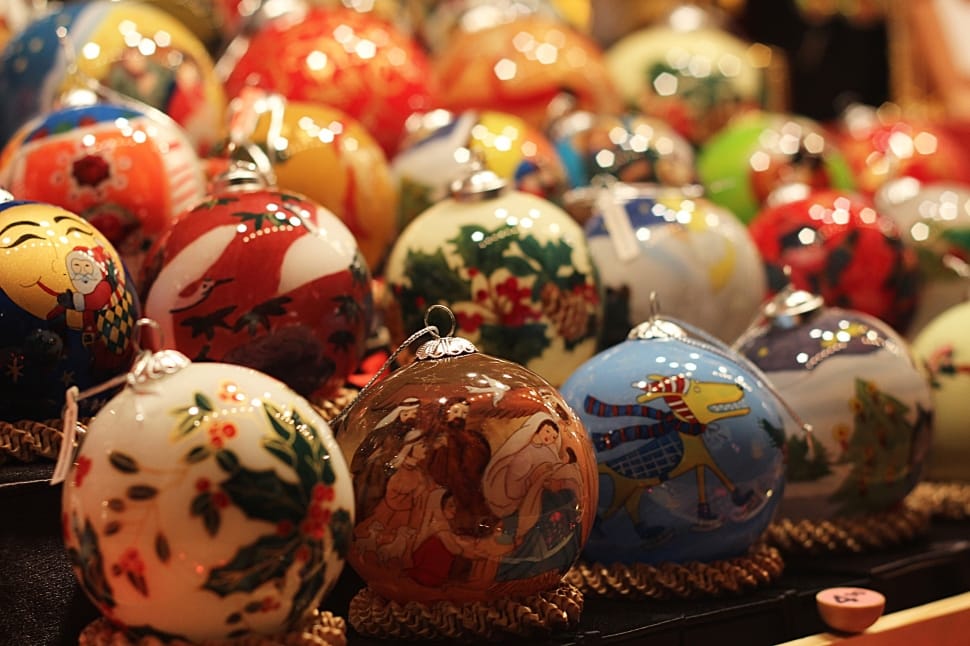 Balls, Christmas, Decoration, variation, close-up preview