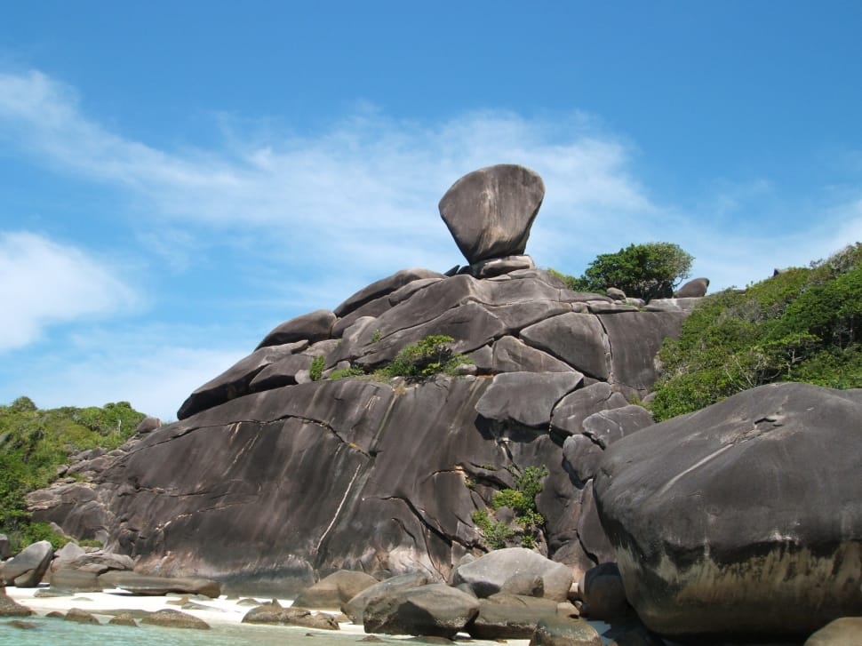 Megalithic, Thailand, Island, rock - object, sky preview