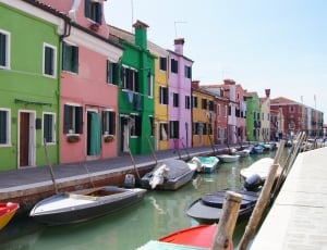 Boat, Burano, Italy, building exterior, architecture thumbnail