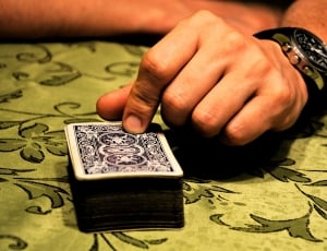 Person, Hand, Deck, Cards, Playing, human body part, human hand thumbnail