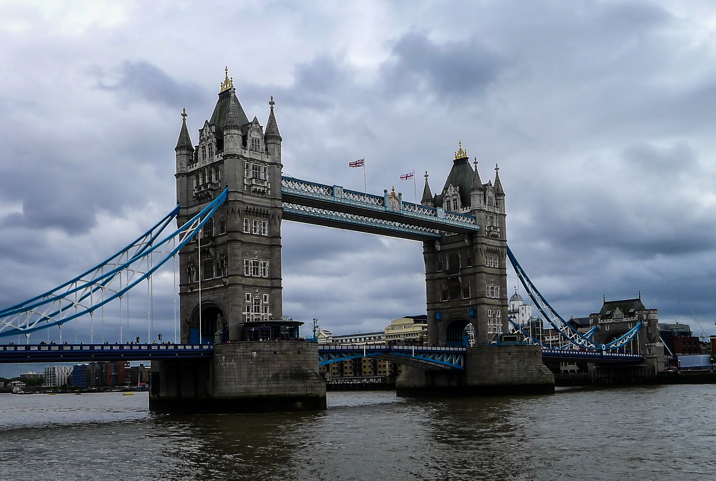 River, Great Britain, London, Bridge, bridge - man made structure, connection