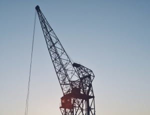 Construction, Building, Isolated, Crane, industry, crane - construction machinery thumbnail