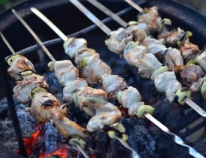 Meat, Fried Meat, Shish Kebab, Mangal, barbecue grill, barbecue thumbnail