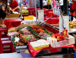 Food, Seoul, Namdaemun Market, Korea, retail, food thumbnail