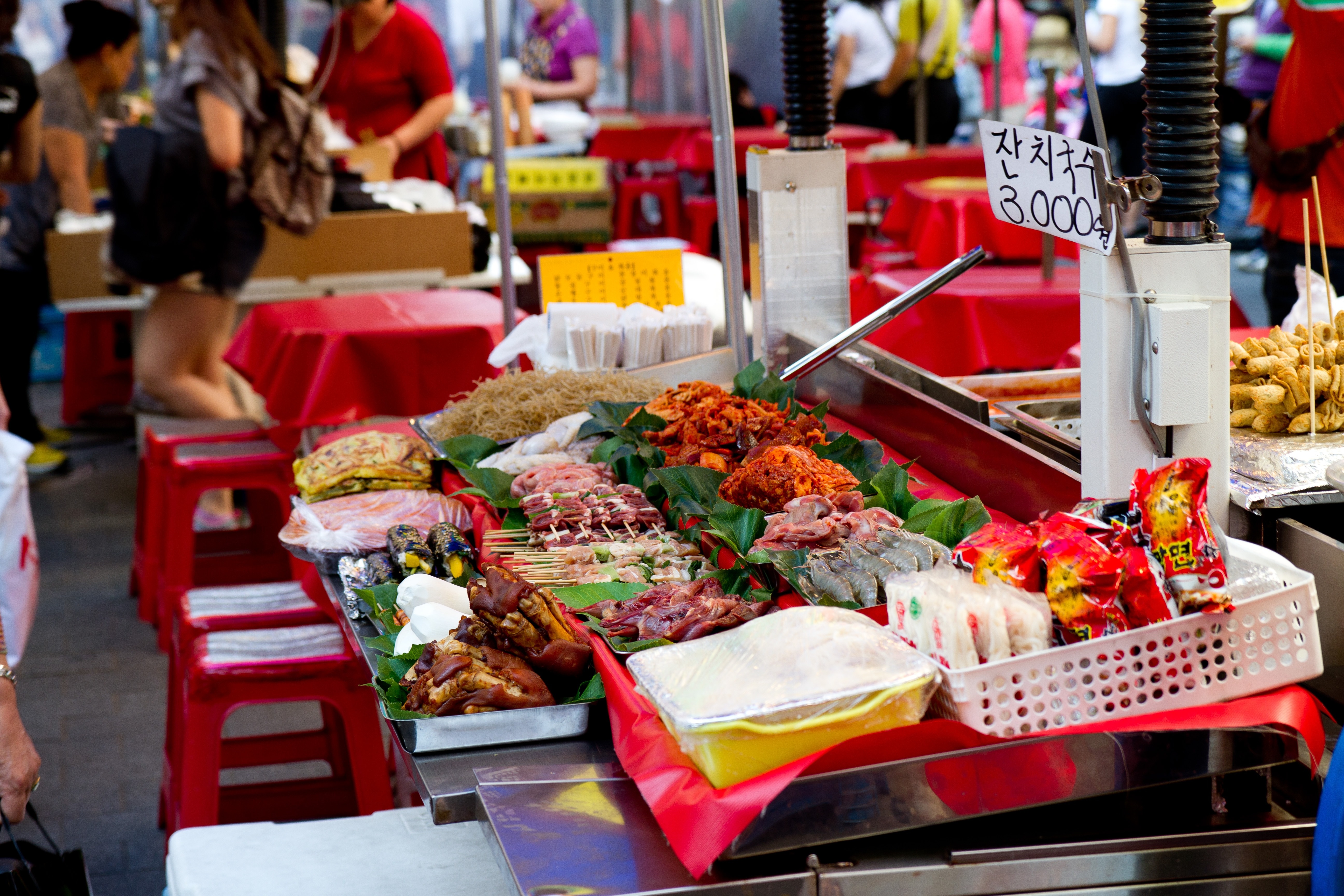 Food, Seoul, Namdaemun Market, Korea, retail, food
